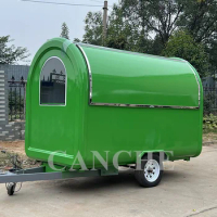 mobile Kitchen Cooking Mobile Food truck /food trailer cart / ice cream cart With Europe standard
