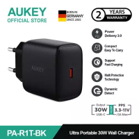 Aukey AUKEY Charger Type C 30W PA-R1T-BK PD 3.0 PPS Fast Charging