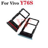 10PCS For Vivo Y76 Y76S Y74S Y50 Y51a Y53 Y52S Y53S Y72 Y75 Y91 Y93 Y95 Y97 Y31S 2021 2020 5G SIM Card Tray Slot Holder Socket