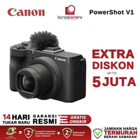 BKP Canon PowerShot V1 Digital Camera Canon Power Shot V 1 Compact Camera Kamera Compact Canon GARAN