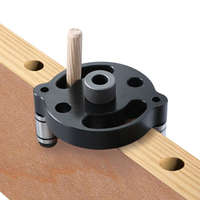 木工直孔打孔器6 8 10mm自定心圓木榫拼接鑽孔定位器開孔木工工具
