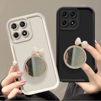 เคสโทรศัพท์ เหมาะสำหรับ Honor X6A X6B X6C X6 X6S Plus 4G กระจกแต่งหน้าแฟชั่นสตรีคนดังทางอินเทอร์เน็ต
