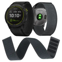 26mm Hook and Loop Quick Dry Watch Band for Garmin Fenix 7X 6X Pro 5X Plus Woven Nylon Strap for Garmin Enduro/Tactix Delta