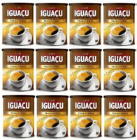 《12瓶》巴西 Cafe Iguacu Tradicional 伊瓜蘇 頂級冷凍顆粒即溶咖啡 200g 黑咖啡 研磨細粉＊夏日微風＊