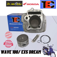 EX5 Dream WAVE 100 WAVE100 WAVE100 R CYLINDER Block BLOK Set COMPLETE PISTON RING TEC RACING 50MM 53