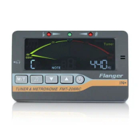 Flanger FMT-206RC Guitar Colour Proofreader Electronic Beat Tuner Guitar Violin Ukulele Piano 12 Equal Tempo Tuning Machine