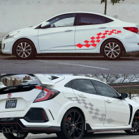 Pelekat Vinil Lumba Auto Pelekat Kereta Sukan untuk Audi A4 A3 Peugeot Renault Ford Focus 2 3 BMW E4