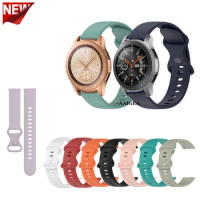 20mm 22mm Watch Strap Soft Silicone Band for Samsung Galaxy Watch 42mm 46mm/Watch3 41mm 45mm/Watch 4/Active2/Gear Sport Bracelet