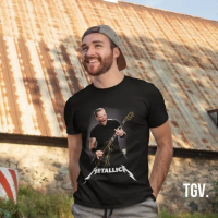 Kaos Band Metallica  - James Hetfield