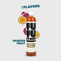 Tutu Flavors Passion Fruit Syrup 1000ml - Sirup buah Markisa
