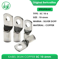 KABEL SKUN TEMBAGA SC 10-6MM / CABLE LUGS SCUN SC 10 MM M6 COPPER