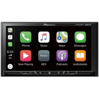 Pioneer MVH-AV251BT Digital Multimedia Video Receiver with 7" Hires Touch Panel Display, Apple CarPlay, Android AUT, Built-in Bl