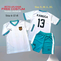 Baju Bola Anak Bikin Nama Sendiri Jersey Setelan Olahraga Sepak Sport Outdoor Bola Futsal Volly