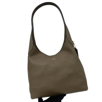 PRE-OWNED COACH BAG LEATHER CU068 BROOKLYN 28 SHOULDER BROWN (RUUL/QIINZ)