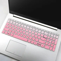 15.6 Inch Silicone Laptop Notebook Keyboard Cover Ultra-thin Skin Protector for Lenovo IdeaPad 340C 330C 320 Waterproof