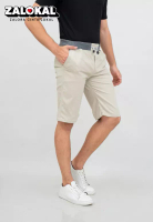House of Cuff Celana chino pendek cino slim fit PINGGANG KARET Krim houseofcuff