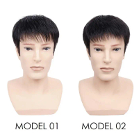 Rsw Wig Toupee / Rambut Palsu Penutup Botak Pria Cowok Pria / Laki - Laki 012 Pasti Diskon