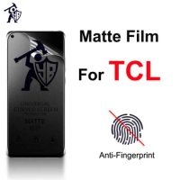 2pcs Matte Screen Protector For TCL 10 20 30 5G 10L 20Y 30SE 40SE TCL Ion X 408 305 Full Cover Film No Fingerprint Not Glass