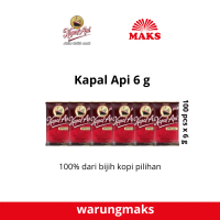 Kapal Api 6 gr isi 100 pcs x 6 gr - Kopi Bubuk