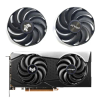 2 FAN 87MM 6PIN RX6600 New GPU Fan CF9010H12D for Sapphire Nitro+ AMD Radeon RX 6600 XT Graphics Card Replacement Fan