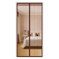 สดใหม่ Boqi Factory ม่านกันยุงตีนตุ๊กแก ไม่ต้องเจาะผนัง ติดตั้งง่าย ยุงและแมลง อากาศถ่ายเท Door3 สดใ