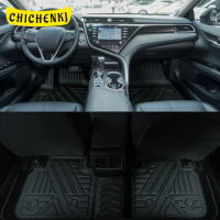 For Toyota Camry XV70 2018-2023 XV50 11-17 Auto Car Floor Mats All-Weather TPE Foot Mats Cargo Liner Pad Trunk Tray Accessories