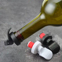 Soda Beer Wine Vacuum Retain Freshness Bottle Stop Sealer Red Wine Vacuum Sealed Saver Preserver Plug Tools Retain Freshness