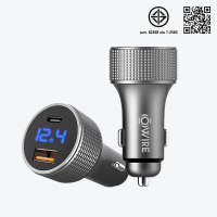 [COD] OWIRE ที่ชาร์จในรถ PD30W+QC22.5Wชาร์จเร็ว usb car charger quick charge หัวชาร์จ อะแดปเตอร์ ชาร