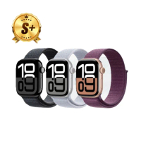 【Apple】S+級福利品 Apple Watch S10 GPS 46mm(鋁金屬錶殼配運動錶環)