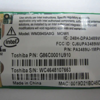 New Network wlan Card For INTEL PRO WIRELESS WM3945ABG Mini PCI-E Wireless wlan Card