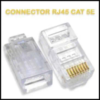 Connector RJ45 Cat 5e Jack PIN LAN Konektor RJ 45 RJ-45