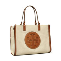 TORY BURCH ELLA 小號帆布托特包 88607  【序號MOM100折$100】★滿$6800贈LAMCOME絕對完美唇膏(日進口 精巧版)【APP下單回饋9%】