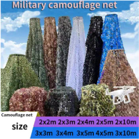 Military Camouflage Net Hunting Camouflage Net Car Tent Camping Hiking Shade Camouflage Net Camouflage Mesh Gazebo Shade Net