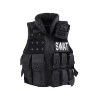 Children Hunting Military Tactical Army Vest Kids Airsoft Gear Combat Armor Uniform Boy Girl Swat Police Outdoor Cosplay Costume