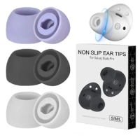 10/1Pairs Soft Silicone Non Slip Ear Tips for Samsung Galaxy Buds Pro Bluetooth Earphone Noise Reduction Earbuds Pads