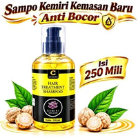 sampo kemiri asli non sls penumbuh rambut cepat atasi rambut rontok dan ketombe berkerak
