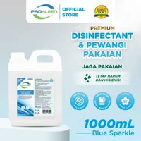 Fabric Spray Antibacterial Parfum Laundry PREMIUM PROKLEEN 800mL +25% - Blue Sparkle