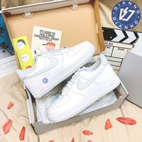 帝安諾-實體店面 NIKE AIR FORCE 迷霧灰白 淺灰 AF1 小DIOR 休閒鞋 男女鞋 DH7561-103