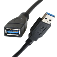 1.5m USB 3.0 Extension Cable For TV PS4 Xbox SSD 5GB