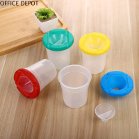OFFICE DEPOT Phụ kiện vẽ Đa chức năng Cốc rửa bút vẽ Nhựa Trong suốt Cốc sơn cho trẻ em Thuận tiện C