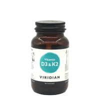 Viridian - 維他命D3與K2 植物膠囊 1 bottle