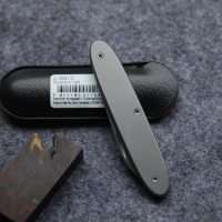1 Pair Hand Made Titanium Alloy Scales for 84mm Victorinox Swiss Army (Knife NOT Included) Scale Handle for SAK 84mm