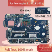 I5-4200U For Acer Aspire E1-572 E1-532 Laptop Motherboard LA-9532P SR170 DDR3 Notebook Mainboard Tested