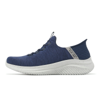 Skechers 休閒鞋 Ultra Flex 3 Slip-Ins 男鞋 藍 寬楦 緩衝 套入式 健走鞋 232452WNVY