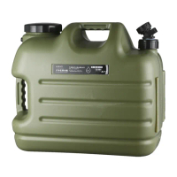 【LUCKY ROOM】戶外便携儲水桶 25L/升戶外帶水龍頭水桶(家用儲水 車載露營 軍風水桶)