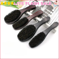 SUNSHINE BABY- Quà Tặng Di động Lược chải râu lông heo rừng Salon Đa chức năng Lược chải râu ni lông