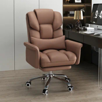 Luxury Ergonomic Office Chair Swivel Cushion Portable Mobile Office Chair Recliner Design