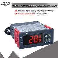 Digital Temperature Controller Thermostat Thermoregulator incubator Relay LED 10A Heating Cooling STC-1000 STC-3000 12V 24V 220V