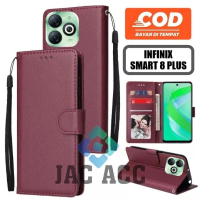 FLIP CASE HP PREMIUM UNTUK INFINIX SMART 8 PLUS LEATHER FLIP CASE HP PREMIUM UNTUK INFINIX SMART 8 P