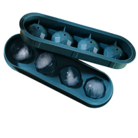 5CM Plastic Molds Ice Tray Ice Ball Maker Kitchen DIY Ice Cream Molds Gift for Friends Family Members
